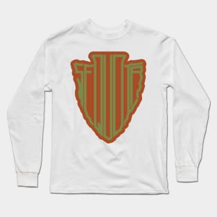 Sequoia National Park name arrowhead Long Sleeve T-Shirt